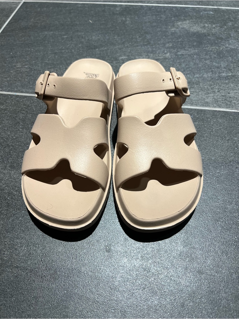 wild fable Nude/Tan Slide Sandals